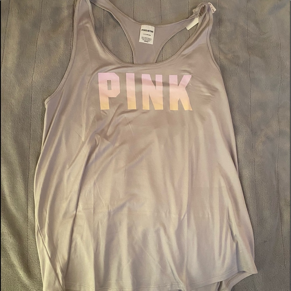 PINK women’s workout tank top